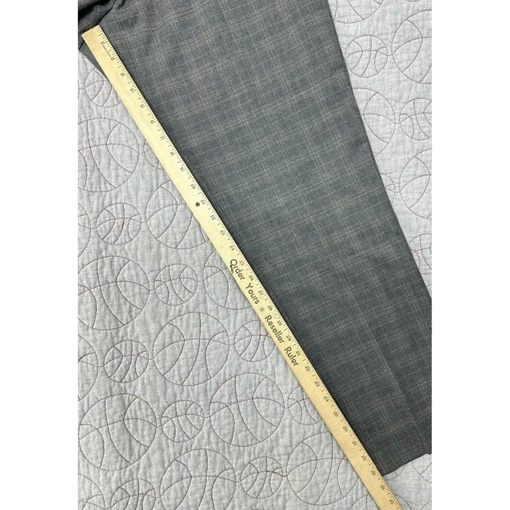 Banana Republic Tailored‎ Fit Glen Plaid Dress Suit Trouser / Men's 38x32